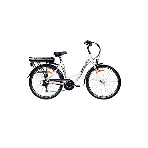 Bici elettriches : Motodak - Motore elettrico per carratt calipso bianco, 6 V, 36 V, 10, 4 Ah, motore ruota posteriore