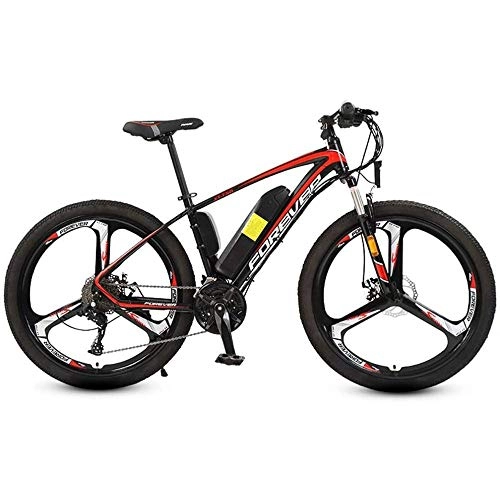 Bici elettriches : Mountain Bike 26 Pollici Mountain Bike per Adulti Batteria al Litio 36 V 250 W Bici Elettriche Bici Elettrica Fuoristrada in Lega di Alluminio 12 velocità 27AH