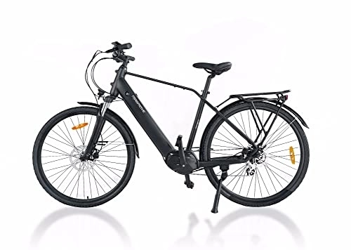 Bici elettriches : MTCDBD Bici elettrica Bicicletta elettrica per Adulti, Leggera 250 W, con Batteria al Litio, velocità Massima 25 km orari, Cinque Marce, autonomia di Crociera 80-120 km Woman