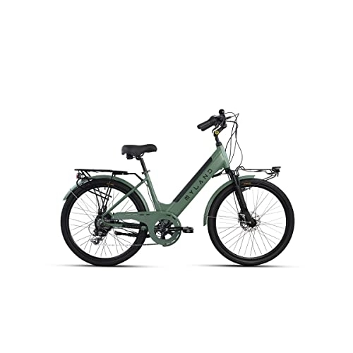 Bici elettriches : MYLAND Corso Hybrid 26.1 26'' 7v 468Wh Verde 2022 Taglia M (City Bike Elettriche))