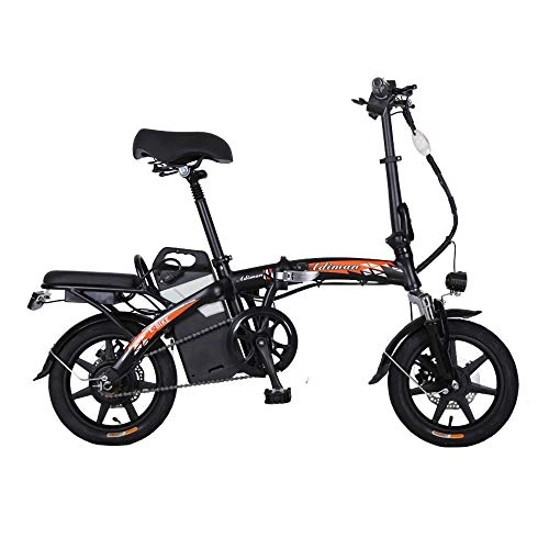 Bici elettriches : NBWE Bici elettrica Multifunzionale 48V Litio Pieghevole Bicicletta Mini Scooter Generazione di energia per Adulti Guida Auto Batteria Auto