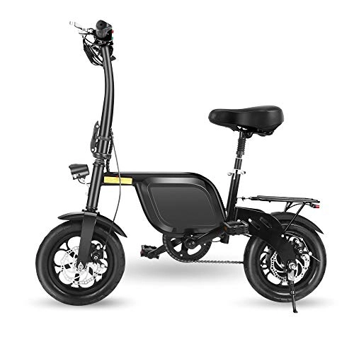 Bici elettriches : NBWE Bicicletta elettrica Tre Modelli Bicicletta elettrica Portatile di Piccola Potenza pu Anche Funzionare Forte Auto elettrica Batteria al Litio Impermeabile Batteria