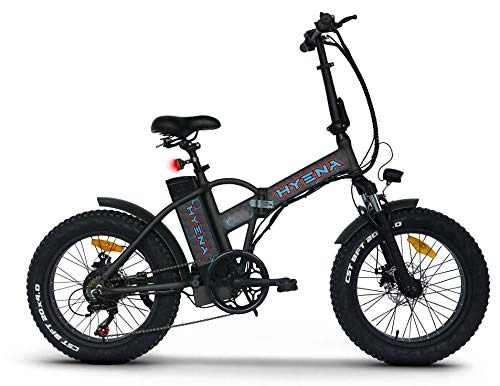 Bici elettriches : ncx moto Fat-Bike Bicicletta Elettrica Pieghevole a Pedalata Assistita 20" 250W Nero Azzurro / Rosso