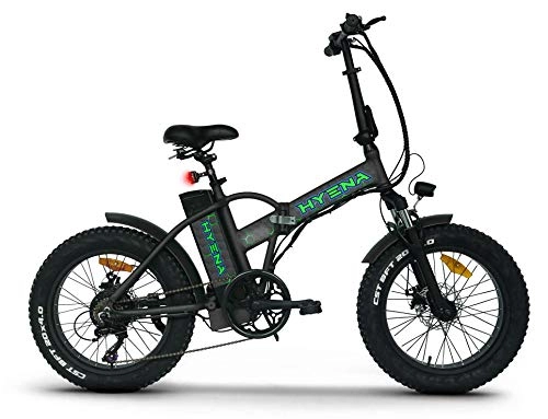 Bici elettriches : ncx moto Fat-Bike Bicicletta Elettrica Pieghevole a Pedalata Assistita 20" 250W Nero Verde / Azzurro
