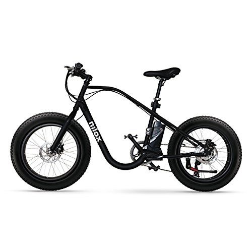 Bici elettriches : Nilox Doc X3, Bicicletta con velocità di 25 Km / h Uomo, Nero, 170 x 58 x 95 cm