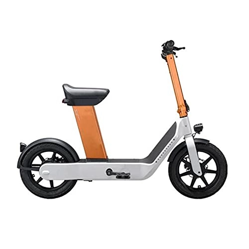 Bici elettriches : paritariny Bici elettrica 14 Pollici Portatile Electric Assist Bike Parent-Child Bambino Due Ruote Gamma Biciclette elettriche 4 5KM 10. AH 350W Pieghevole Bicicletta elettrica