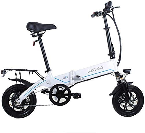 Bici elettriches : Piccola bici Bicicletta pieghevole elettrica, 12 pollici con 36V 250W 10Ah batteria agli ioni di litio, bicicletta elettrica ripetitore 35-40KM, maschio adulto e biciclette elettriche femminili Ciclis