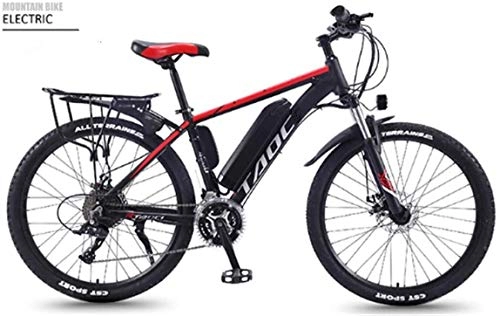 Bici elettriches : Qinmo Bicicletta elettrica, moto elettriche for adulto, lega di magnesio Shimano 21 velocit schermo bici da corsa elettrico LEC LCD 26 pollici batteria 36v 350w motore brushless 8 / 10 / 13A ioni di li