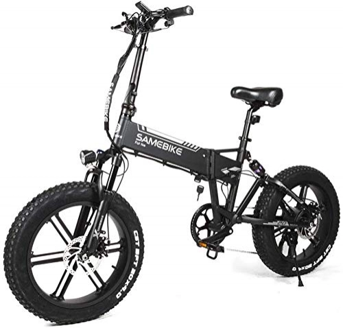 Bici elettriches : Qinmo Bicicletta elettrica, XWXL09 Bici elettrica for Uomini e Donne, in Lega di Alluminio 500W Ebike con 48V 10.4AH Batteria al Litio Interfaccia USB, Full Suspension Folding Bike for Adulti
