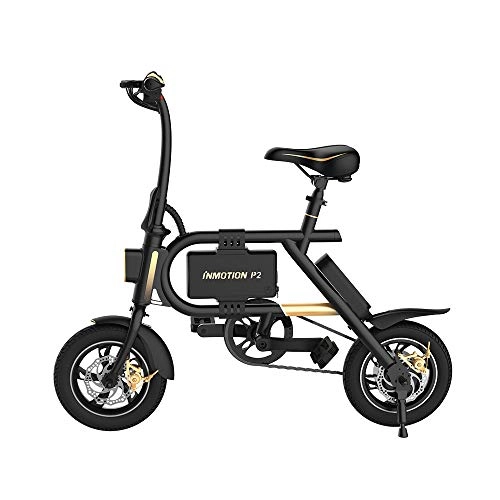 Bici elettriches : QLHQWE Bicicletta elettrica 36V 7.8Ah 350W Pieghevole 12 Pollici 3 Modi 120KG Carico Bici elettrica per Adulti e Ragazzi