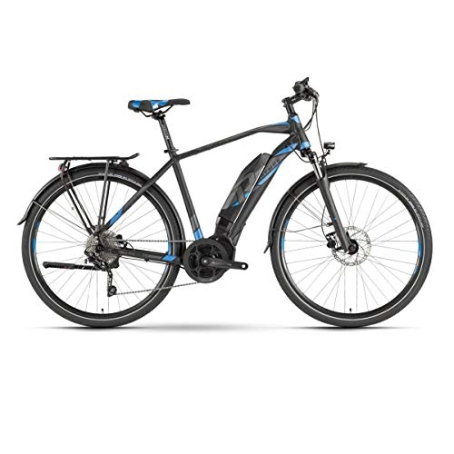 Bici elettriches : RAYMON ebike E-Tourray 5.0 Herren 28" 500Wh Yamaha 10v Taglia 60 Blu 2019 (Trekking Elettriche)