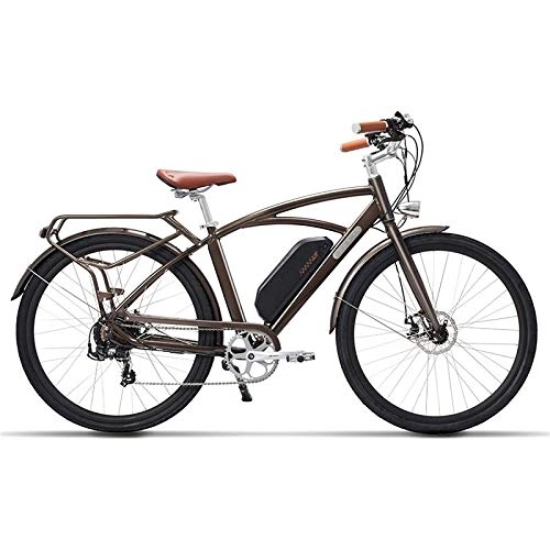 Bici elettriches : Rindasr Pieghevole elettrica Adulti Bicicletta, in Auto elettrica da 26 Pollici 48V 13Ah 400W 5 Livello Pedal Assist Mountain Bike Kit Biciclette Retro Style Elettrico (Size : 700C)