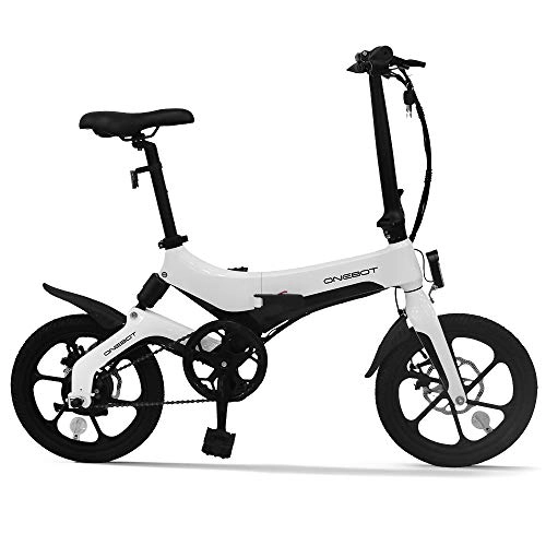 Bici elettriches : Roeam Bicicletta Elettrica, MTB Elettrica, City Bike Uomo, Bici Elettrica Donna, Bicicletta elettrica Pieghevole da 16 Pollici con servoassistenza elettrica per ciclomotore E-Bike Motore da 250 W