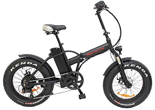 Bici elettriches : RSTJ-Sjap 48V750W Bici da Neve Elettrica Pieghevole A Doppia Trazione 22, 5 Ah Batteria al Litio da 20 Pollici G060 Motore