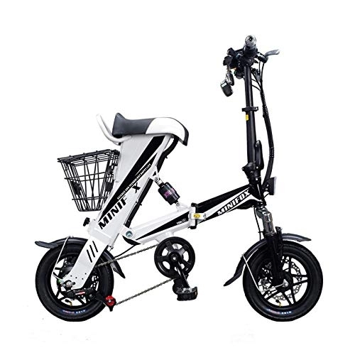 Bici elettriches : Shell-Tell Bici Elettrica, Comfort-Biciclette, Booster equitazione, Pure Electric riding (bianco)
