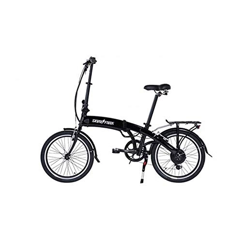 Bici elettriches : SKATEFLASH E-Bike Pro pieghevole (nero)