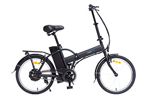 Bici elettriches : Skateflash SK Urban Ride Ebike – Bicicletta elettrica pieghevole, 500 W di potenza [regalo casco e guanti skateflash] 35 km di autonomia – colore grigio