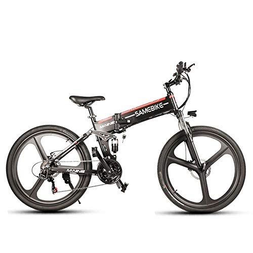 Bici elettriches : SMAA 26 '' Adulti Bicicletta elettrica / elettrica per Mountain Bike, 20mph Ebike con Grande capienza 48V10A 350W Batteria al Litio e caricabatteria, Professionista 21 velocità Gears