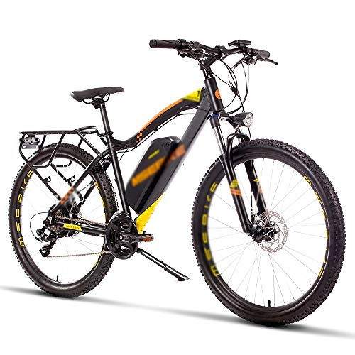 Bici elettriches : SXC Biciclette Elettriche con Rimovibile Grande capacità agli Ioni di Litio (48V / 13ah / 624W), 27.5", Motore ad Alta velocità a Trazione Posteriore 48V400W
