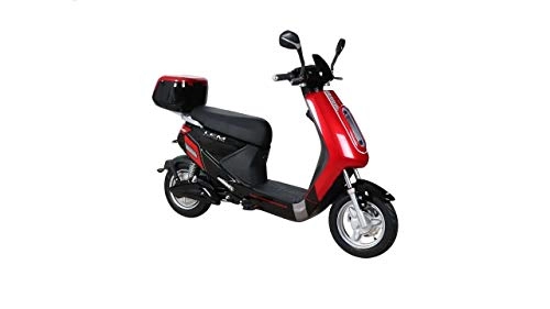 Bici elettriches : Tecnobike Shop Bici / Scooter Elettrico Bicicletta a Pedalata assistita E-Bike LEM Jumper 250W 48v 20Ah Batteria al Litio (Rosso)