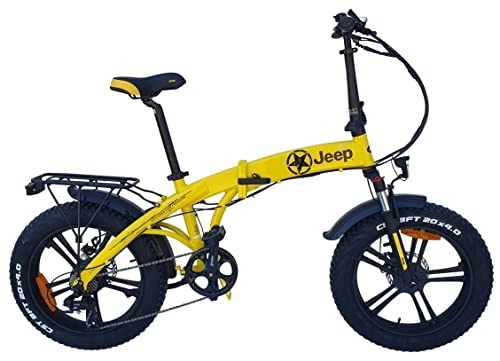 Bici elettriches : Tucano Bikes Jeep Giallo, Bicicletta elettrica Unisex Adulto, Unico