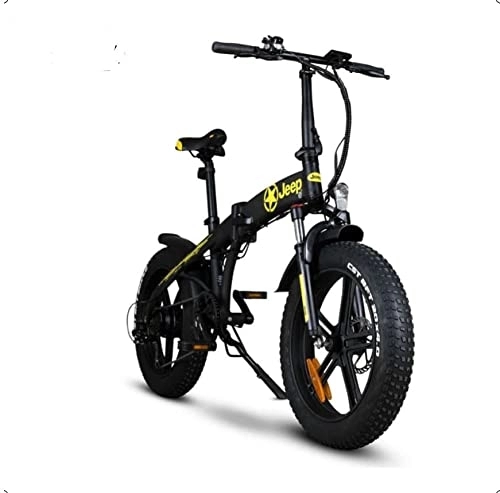 Bici elettriches : Tucano Bikes Jeep Nera, Bicicletta elettrica Unisex Adulto, Nero, Unico