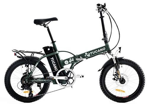 Bici elettriches : Tucano Deluxe Verde