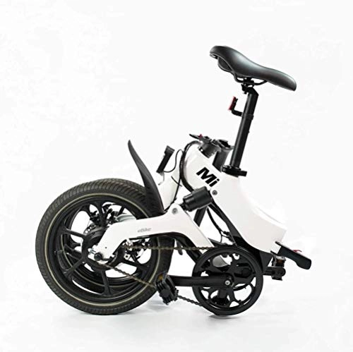 Bici elettriches : Uno - pieghevole bici elettrica (2020 Edition) - Lhtweht pieghevole Compact eBike for il pendolarismo e tempo libero - 16 pollici ruote, sospensione posteriore, Pedale Assist unisex biciclette, 250W /