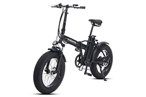 Bici elettriches : VOZCVOX Pieghevole Bici Elettrica, 20 Pollice Motore 500W Batteria al Litio 48V15AH, City Bicicletta Elettrica per Adulto Unisex
