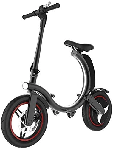 Bici elettriches : WANGCAI Mini Folding Bike Electric Car Ultra Light Folding Bike elettrica, 48V 350W Batteria Portatile Pieghevole Viaggiare for Adulti