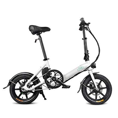 Bici elettriches : WanNingFIIDO D3 7.8 Bicicletta elettrica Pieghevole D3 Dotata di pignone Grande da 52 Denti e volano Posteriore da 12 Denti Dotato di Bicicletta elettrica a Tre velocit