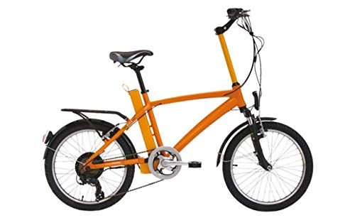 Bici elettriches : WAYEL Bicicletta elettrica Gotham Arancio 5, 8 ah - 36V