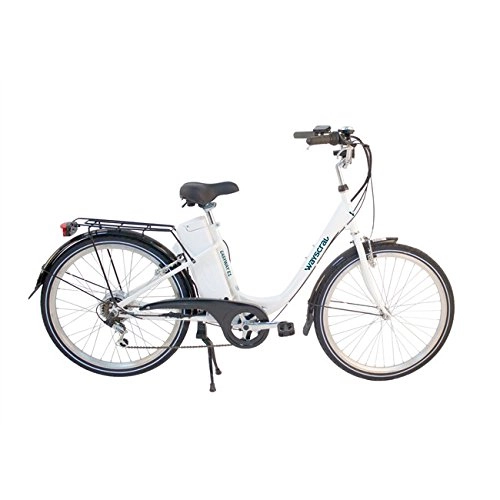 Bici elettriches : Wayscral Vlo lectrique EASYWAYS E1 | 24V | 13.2 Ah | Blanc
