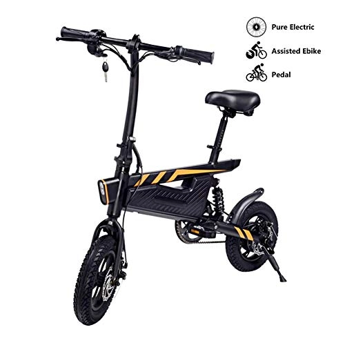 Bici elettriches : Wetour Aurora 15.74'' Electric Bicycle 36V / 6A Lithium-Ion Battery Ebike 250W Powerful Motor, 25Km / h (Full Electric Drive Can Drive 25-30km)