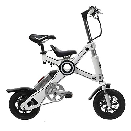 Bici elettriches : WHKJZ Padre-Figlio Bicicletta Elettrica Pieghevole Bicicletta Elettrica, con Ultraleggero 36V 7.8A 30KM Batteria al Litio, Adulto Uomini Donne Assistere Il Motorino, Foot Pedal