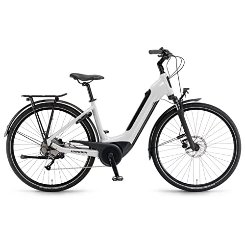 Bici elettriches : WINORA Tria 7 eco 28'' 7v 400Wh Bosch Active Bianco 2022 Taglia 41 (City Bike Elettriche))