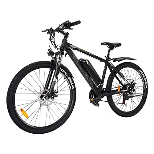 Bici elettriches : WMLD Bici elettrica Fat Bike Bici elettriche for Adulti Uomini 250W Motore 27, 5"Ciclismo Mountain Urban Bicycle 36V 12, 5 Ah Batteria Rimovibile 25 km / H velocità Massima