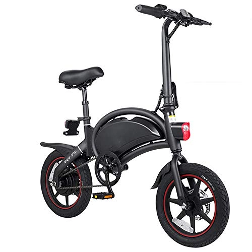 Bici elettriches : WOkismx Bici elettrica 240W Fat Bici elettrica ATV Cruiser Bici elettrica 42V6ah Batteria al Litio Pieghevole ATV Elettrico