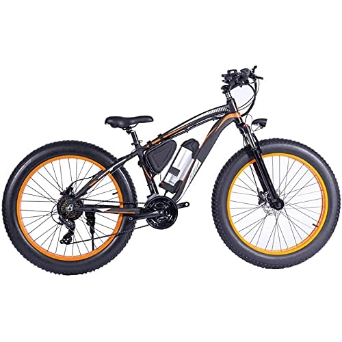 Bici elettriches : WPeng Bicicletta Elettrica Adulti Adolescenti, Mountain Bike Elettrica, Pneumatico Grasso 26 Pollici, Telaio Lega Alluminio, Freno Disco Meccanico, 36V 250W per Allenamento Bicicletta All'Aperto