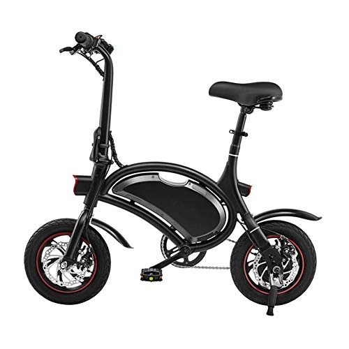 Bici elettriches : WSHA Bicicletta da pendolare per Bici elettrica per Adulti da 350 W 12 Pollici, Mini Bici elettrica Pieghevole Portatile da 36 V con Display LCD, Peso da 264 libbre