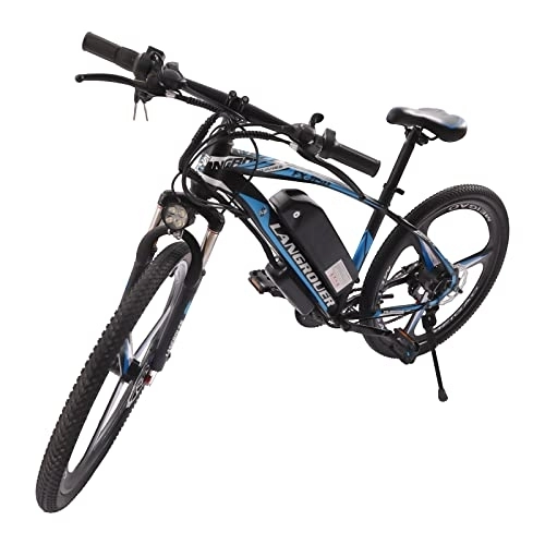 Bici elettriches : WUPYI2018 Bicicletta elettrica da 26 pollici, con 48 V / 10 Ah, 21 marce, resistenza 250 W, 25 km / h, 20 – 30 KM, bicicletta elettrica per uomo e donna