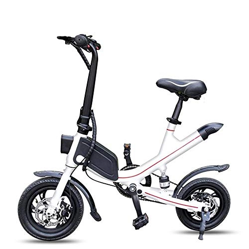 Bici elettriches : WuZhong F Automobile elettrica Portatile Adulta della Batteria del Mini motorino della Montagna della Mini Automobile elettrica elettrica Pieghevole della Bicicletta della Bicicletta