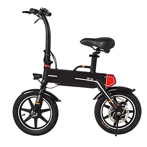 Bici elettriches : WXDP Cruiser PRO Skateboard，Bicicletta elettrica da 14 Pollici - Durata della Batteria Impermeabile Pieghevole 20 km Potenza 240 W Tensione 36 V - Bianco