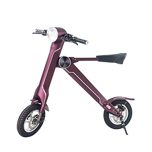 Bici elettriches : WXDP Cruiser PRO Skateboard，Scooter Elettrico Pieghevole da 250 W con Altoparlante Bluetooth, Bicicletta elettrica Leggera con Ruote da 12 Pollici, Mini Bici elettriche Portatili