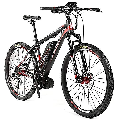 Bici elettriches : WXX Bici Elettrica per Adulti, Mountain Bike Elettrico da 27, 5 Pollici Batteria al Litio 48V 10AH Ebike Bicicletta, Mountain Bike A velocit Variabile A 27 velocit