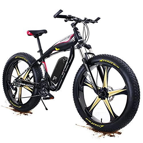 Bici elettriches : WZW 1000W Adulti Montagna Bicicletta Elettrica 26 Pollici 4.0 Grasso Pneumatico Pieghevole Ebike 48V / 21Ah Li-Ion Batteria Elettronico Bicicletta 27 velocità Ingranaggi per Uomo da Donna