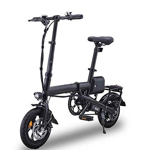 Bici elettriches : XFY Bici Elettrica 36V 12 Pollici Bicicletta Elettrica Rimovibile agli Ioni di Litio 350W Pendolare Urbano Ebike per Adulti Sport Ciclismo All'aperto Allenamento