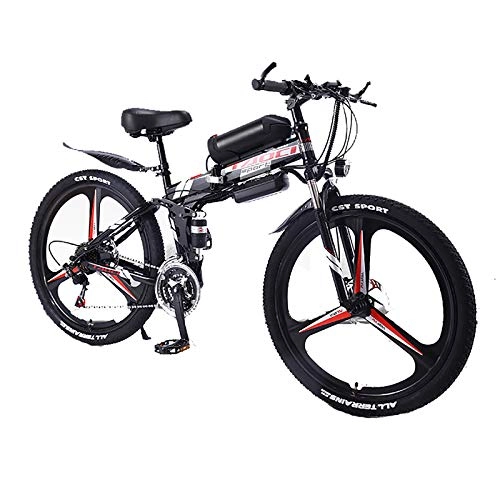 Bici elettriches : XXZ Biciclette Elettriche per Adulti, Mountain Bike Fuoristrada Lega Alluminio 350W Batteria Rimovibile agli Ioni Litio da 36V per All'aperto Commutare