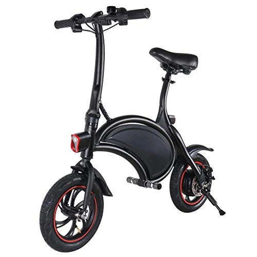 Bici elettriches : Ydshyth Bicicletta Elettrica Pieghevole, Motore 350W, 12 Pollici Bicicletta Elettrica A Batteria di Grande capacità 36V 7.5 Ah Motore Bici Elettrica per Adulti