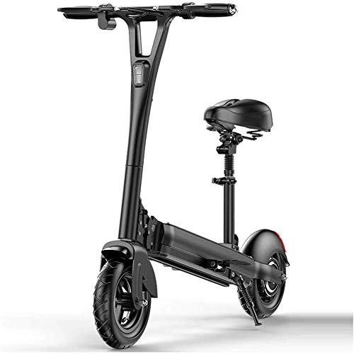 Bici elettriches : YLJYJ Electric Bike, Aluminum Alloy Frame Portable Folding Bicycle Battery Easy Folding And Carry Design Ultra Lightweight Scooter Outdoor tra(Exercise Bikes)